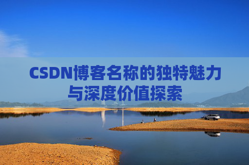 CSDN博客名称的独特魅力与深度价值探索